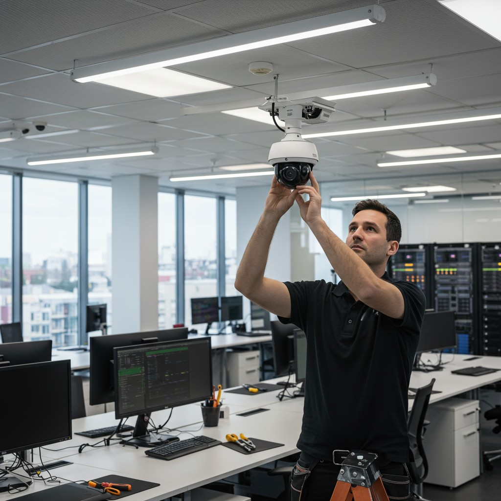 Commercial CCTV Installation
