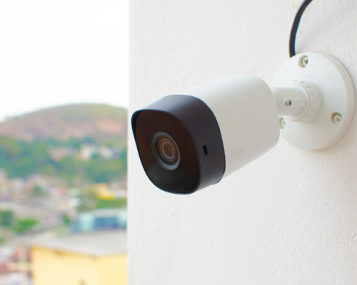 Electrician performing electrical maintenance and repairs.