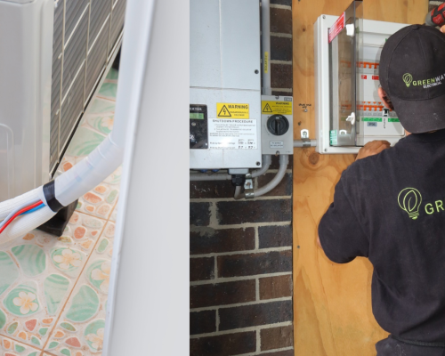Old electrical switchboard replaced by certified electrician